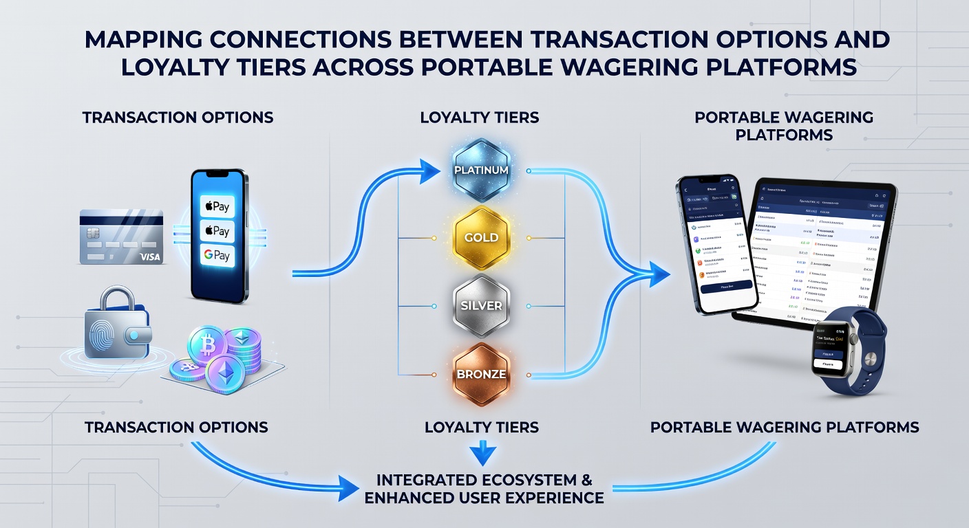Analytics dashboard illustrating correlations between deposit types and loyalty tier upgrades on mobile devices