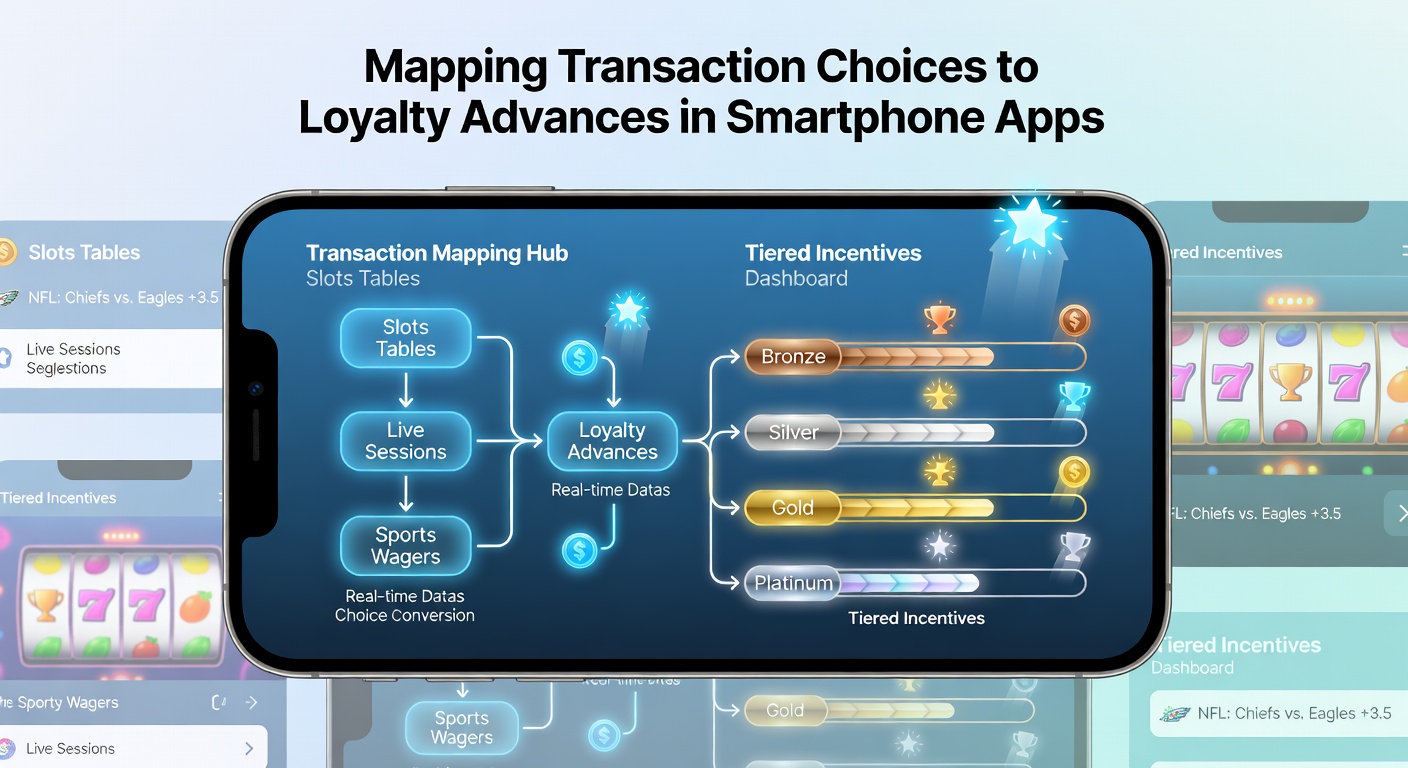 Smartphone screen displaying casino app interface with payment options and loyalty progress bar