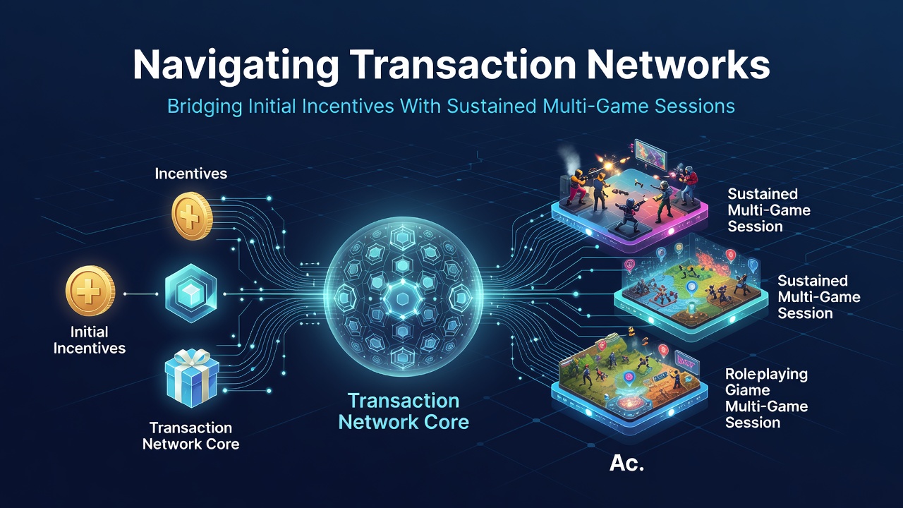 Mobile devices displaying synchronized gaming sessions with active transaction indicators
